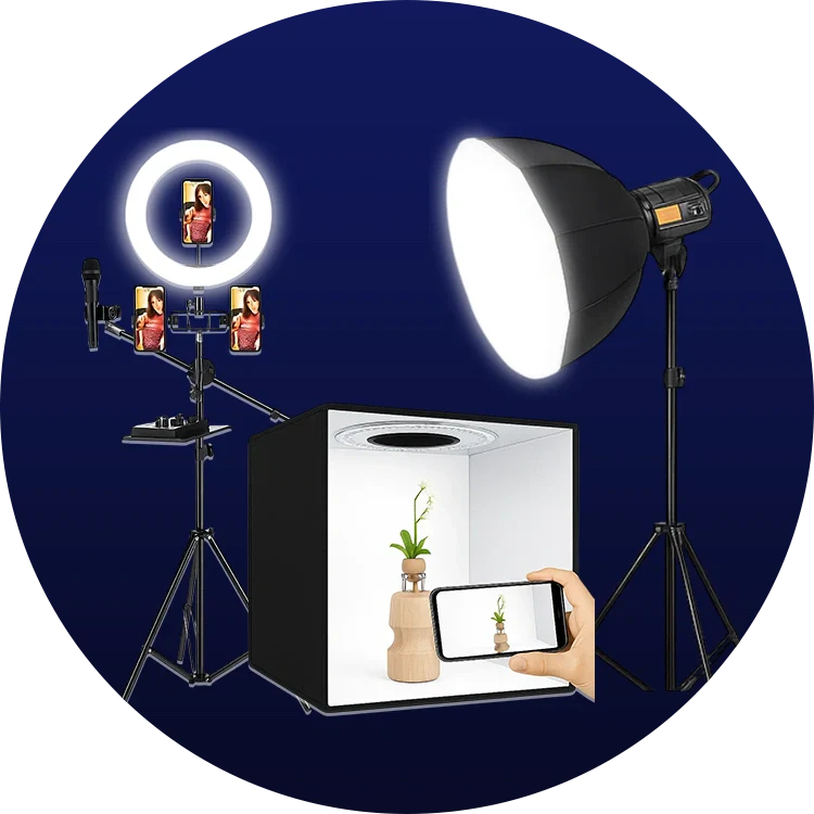 PROFESSIONAL PHOTOGRAPHY LIGHTS