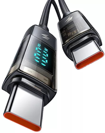 McDodo CA-3610 USB-C to USB-C PD Cable – 100W, 1.2M, Auto Power-Off (Black)