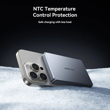 Joyroom JR-PBM08 Pro 10000mAh Ultra-Slim Magnetic Wireless Power Bank – 20W, Space Grey