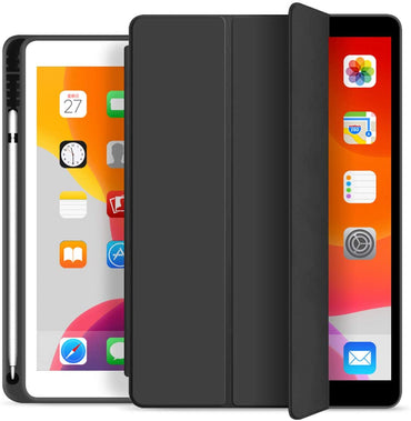 iPad 12.9 (2021/2022/2023) Smart Case with Pen Slot & Folding Cover – Auto Sleep/Wake