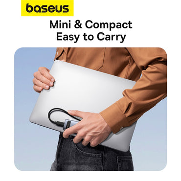 Baseus FlyJoy SSD Enclosure – Dual M.2 NVMe & SATA (USB-C Gen2 10Gbps)