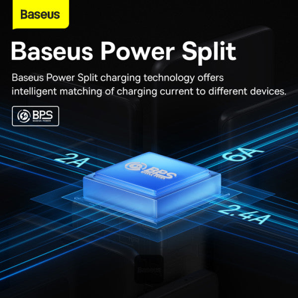 Baseus CASS03103 Flash Series II 100W Fast Charging Multi Cable 3 in 2 Cable 1.2M - Saif Al Najmi Kw