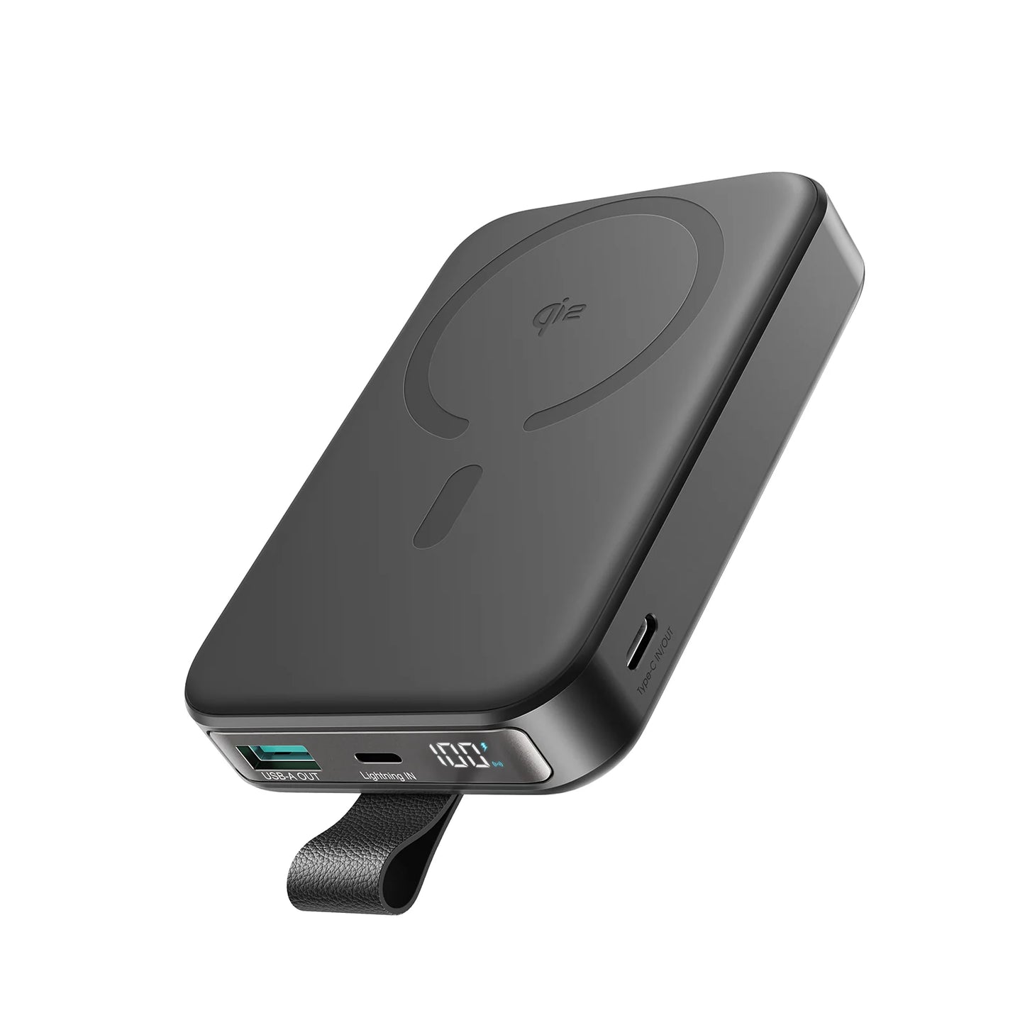 Joyroom JR-PBM11 10000mAh QI2 Magnetic Wireless Power Bank with Holder – 22.5W Fast Charging, Black