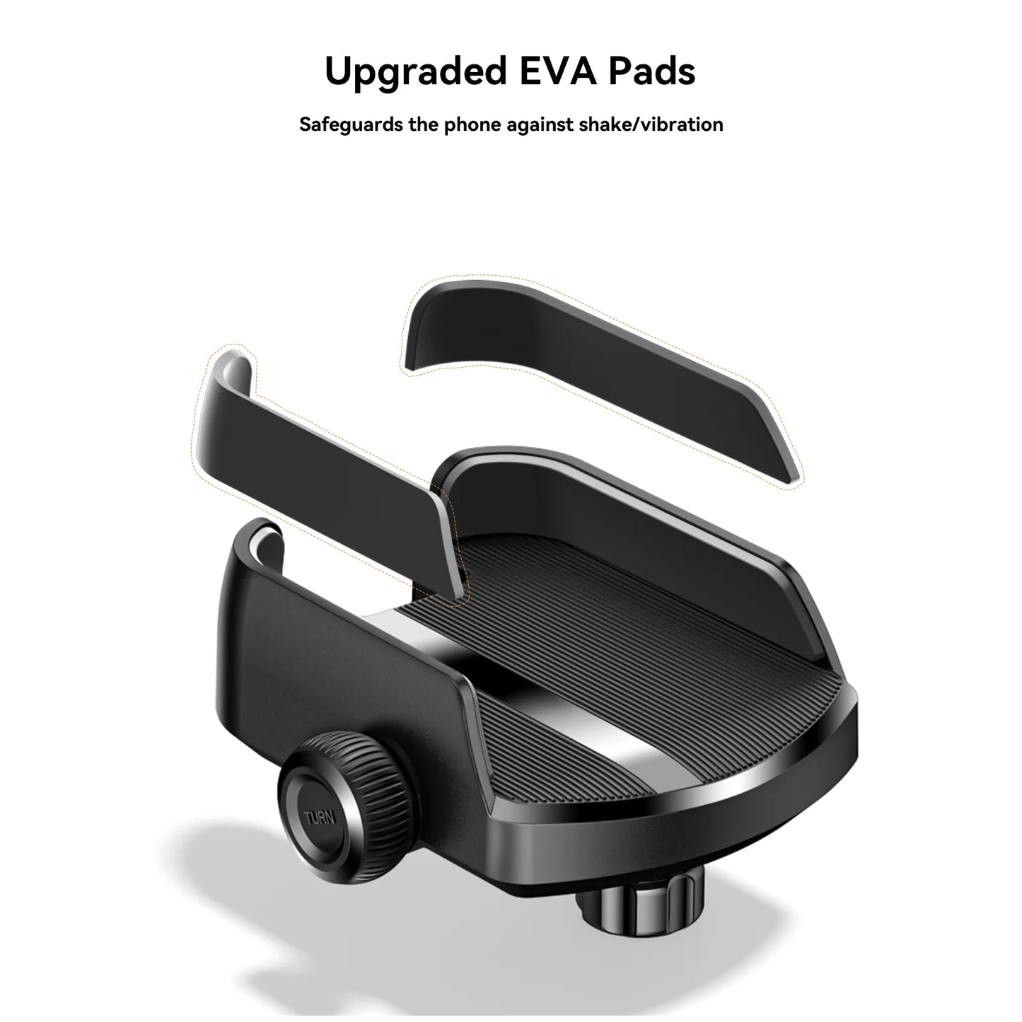 Joyroom JR-ZS431 Bike Phone Mount Holder – Universal Handlebar Clip, Black