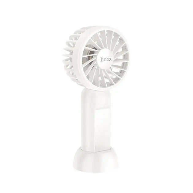 Hoco HX60 Nimble Portable Rechargeable Fan – Compact USB Mini Fan