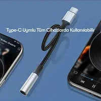 Earldom Ot77 Black Type-C to Aux Converter - Saif Al Najmi Kw