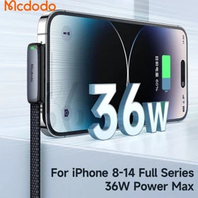 Mcdodo CA3351 USB-C to Lightning Cable – 1.8M, Fast Charging for iPhone
