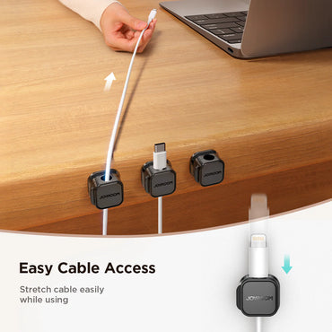 Joyroom JR-ZS368 Magnetic Cable Organizer – 3-Piece Set