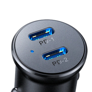 30W Joyroom CCN06 2C Mini Metal Car Charger - Saif Al Najmi KwCar ChargersJOYROOMSaif Al Najmi Kw30W Joyroom CCN06 2C Mini Metal Car Charger