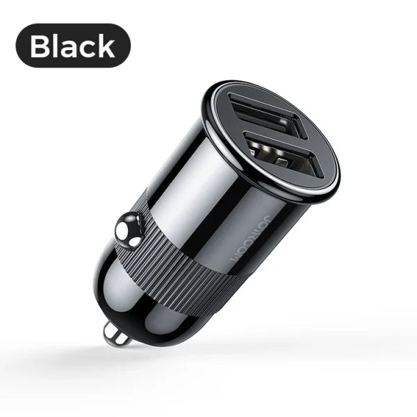 3.1A dual USB Car Charger with Cable C - A06 - Black - Saif Al Najmi KwCar ChargersJOYROOMSaif Al Najmi KwC-A061307673.1A dual USB Car Charger with Cable C - A06 - Black - Saif Al Najmi Kw