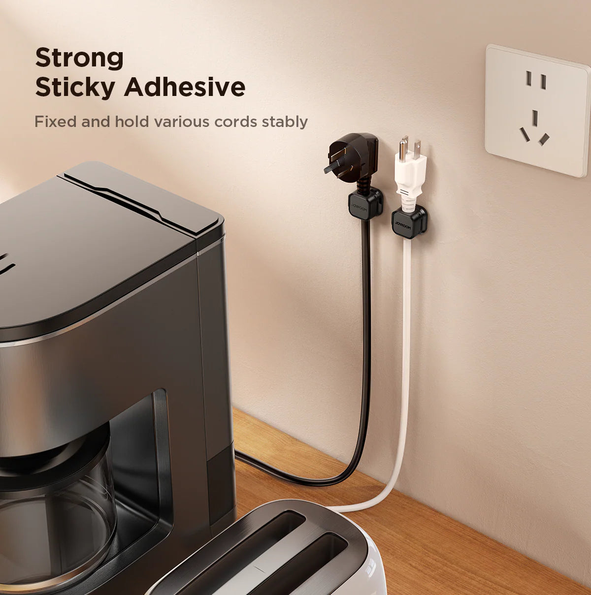 Joyroom JR-ZS368 Magnetic Cable Organizer – 3-Piece Set