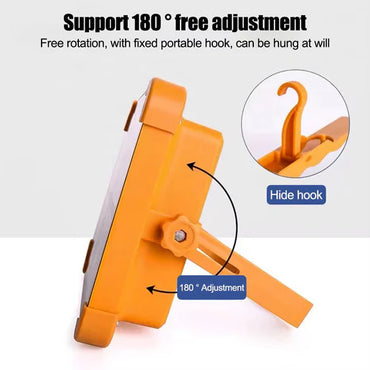 Solar Powered Light with 336 LEDs - Outdoor Lighting for Yard & Garden - Saif Al Najmi Kw