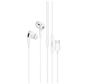 M101 Pro Crystal sound Type-C wire-controlled digital earphones with microphone - white - Saif Al Najmi Kw
