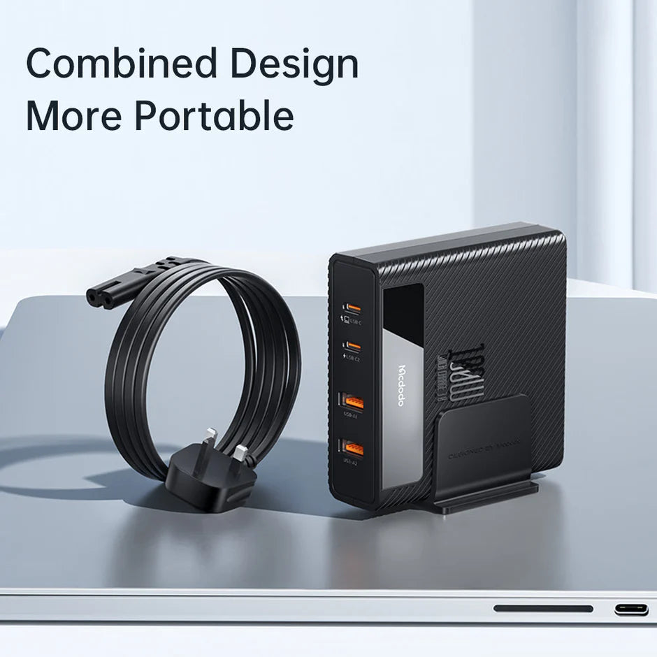 Mcdodo CH-180 Hyperspace Series 100W 4-Port PD Quick Charging Station - Saif Al Najmi Kw