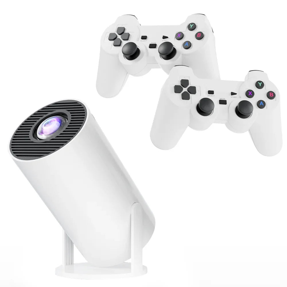 Mini Game Projector M300 – 4K/HD/3D Android Projector with WiFi 6 & Bluetooth 5.4