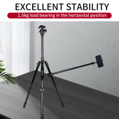 Jmary MT-21 Tripod Stand with Bluetooth Remote Control - Adjustable & Portable - Saif Al Najmi Kw