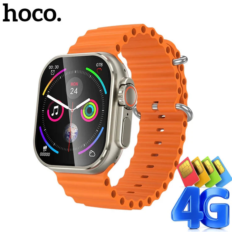 Hoco DYD01 4G SIM Smart Sport Watch – GPS & Call Enabled