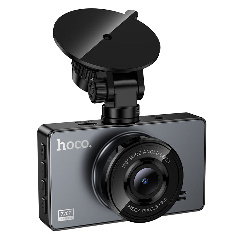 HOCO DV14 3-Inch Screen Driving Recorder – Gray Dash Cam