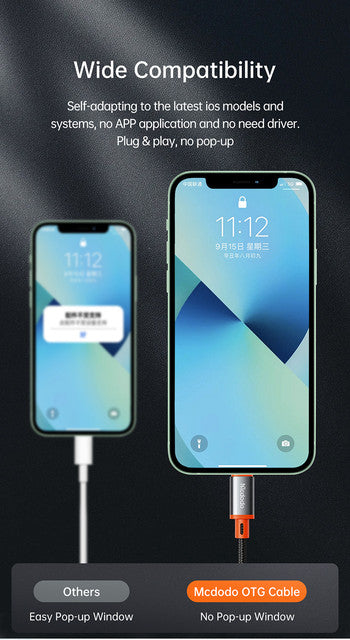 Mcdodo CA-1440 Castle Series Type-C to Lightning Converter Cable - Saif Al Najmi Kw