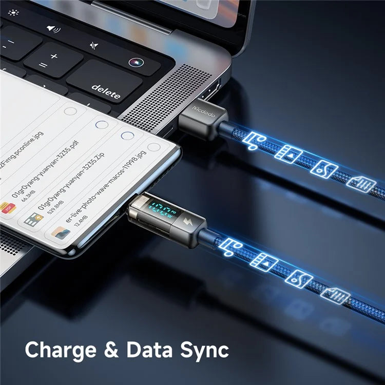 Mcdodo CA-3630 1.2m 100W USB-A to Type-C Cable for iPhone 15 - Saif Al Najmi Kw