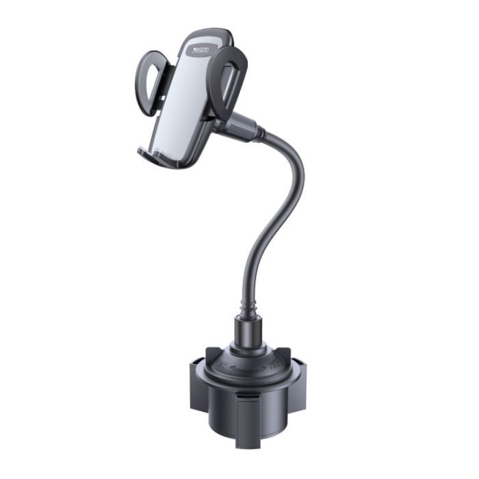 Yesido C112 Long Arm Car Cup Phone Holder – Auto Clamp & Flexible Neck