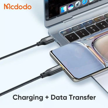 Mcdodo CA-3010 USB to Lightning 1.2m Auto Power-Off Charging Cable - Saif Al Najmi Kw