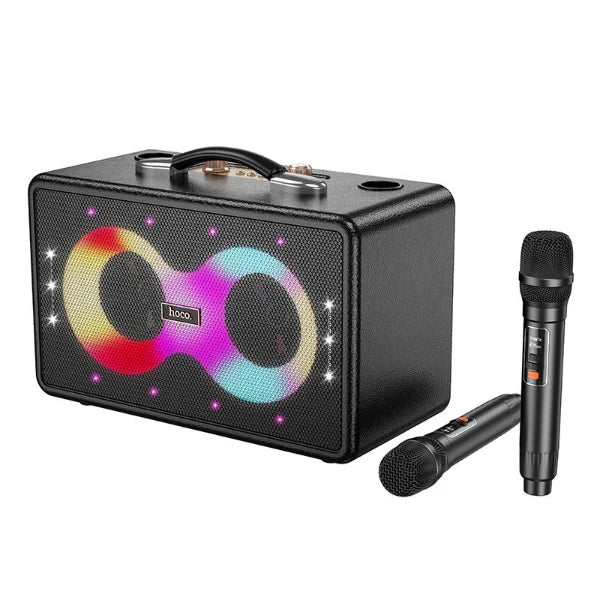 Hoco HA8 Ave Wireless Karaoke Speaker with Dual Mic