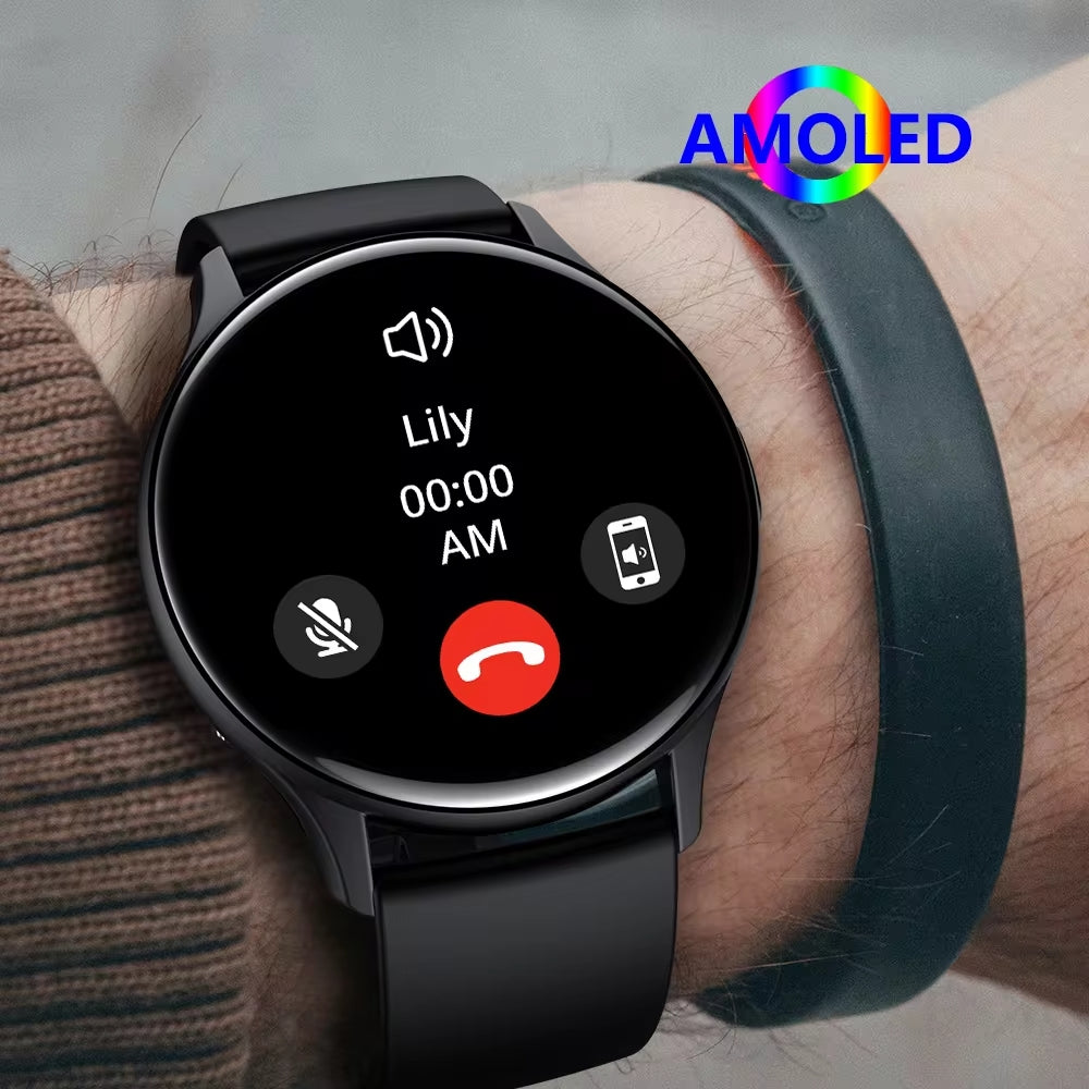 Y15 AMOLED Smart sports watch(call version) - silver - Saif Al Najmi Kw