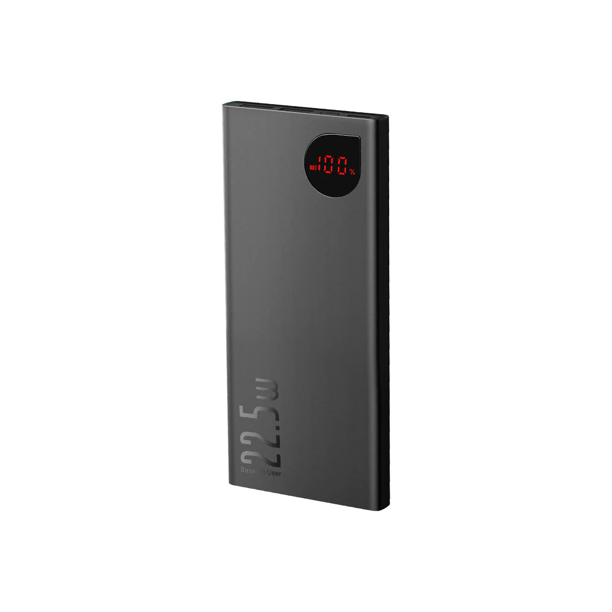 Baseus Adaman Metal Digital Display Quick Charge Power Bank 10000mAh 22.5W Black - Saif Al Najmi Kw