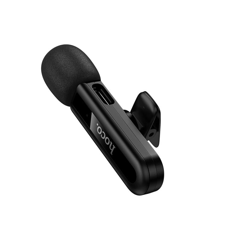 Hoco L20 Fair USB-C / Type-C Lavalier Wireless Microphone – Black