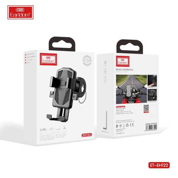 Earldom ET-EH122 Universal Phone Holder for Bike & Motorcycle