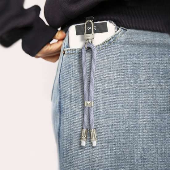 Hoco GH5 Adjustable Messenger Lanyard with typec to typec Cable