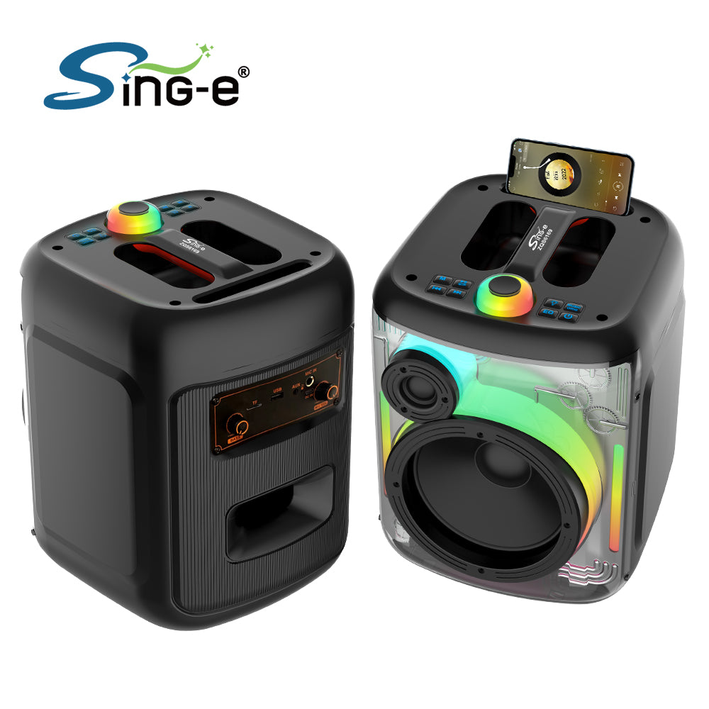 SING E ZQS6169 Wireless Trolley Speaker – Super Loud Karaoke & BT Audio