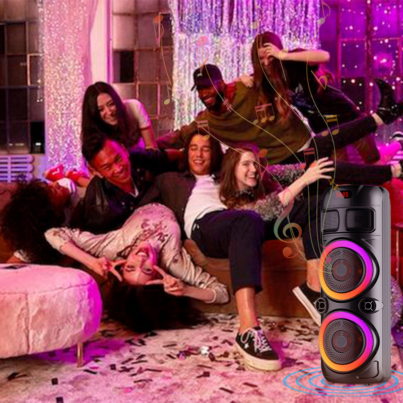 SING E ZQS8251 Outdoor Bluetooth Karaoke Speaker – Portable Party Sound