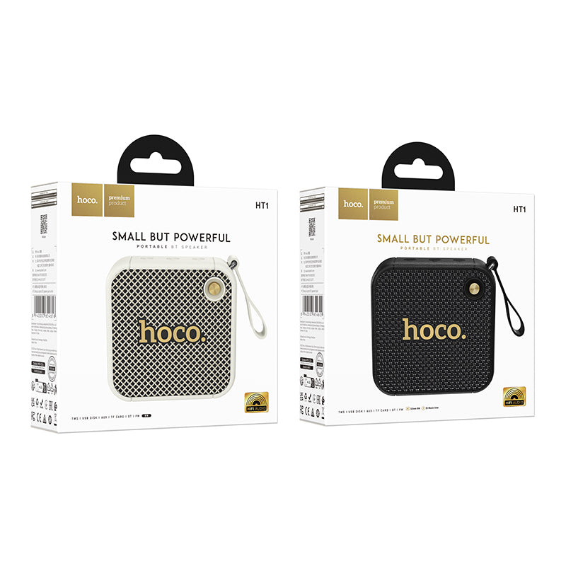 Hoco HT1 Premium Wireless Sports Speaker – 8W Portable Bluetooth Sound with TF, USB & AUX Support