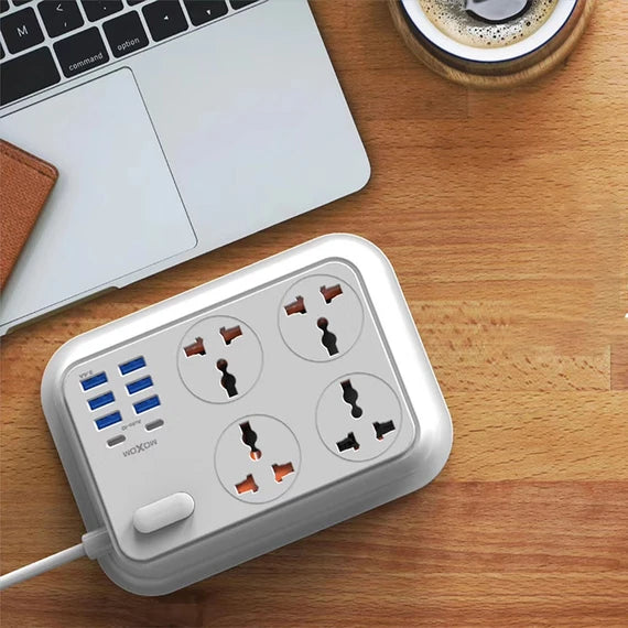 Moxom MX-ST06 Power Extension 2500W - Saif Al Najmi Kw