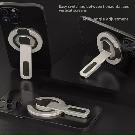 Double-Sided Magnetic Phone Holder – 360° Rotatable & Multi-Purpose