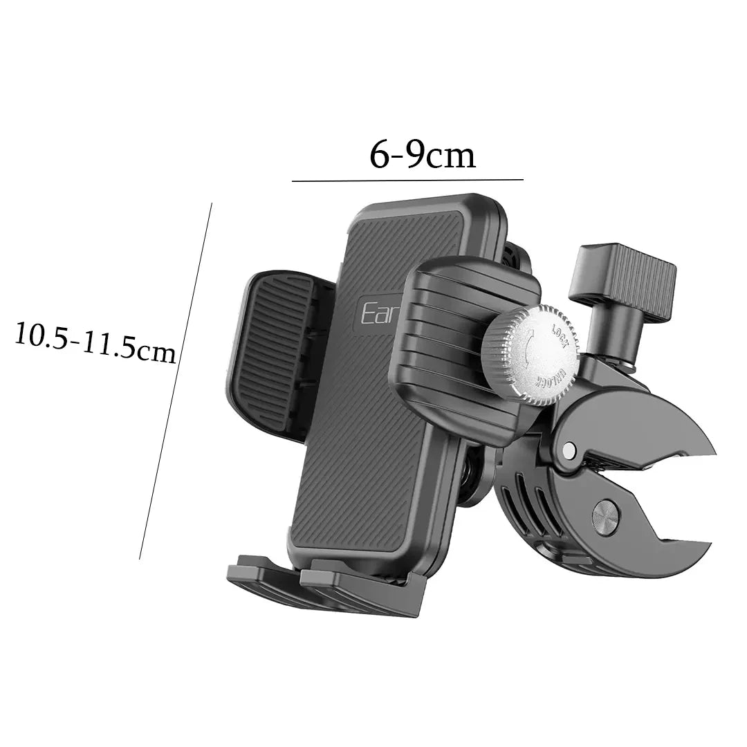 Earldom ET-EH286 Phone Holder for Bicycles & Scooters – Universal Mount
