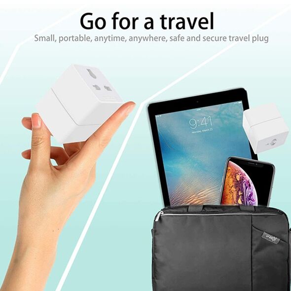 LDNIO Z4 Universal Plug Adapter – All-in-One International Travel Power Converter - Saif Al Najmi Kw