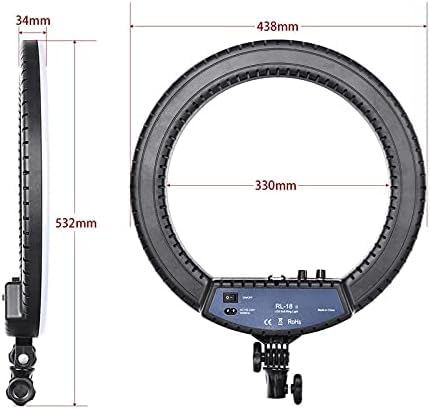 RL-21 LED Ring Light – Soft Light, High CRI & Safe Touch