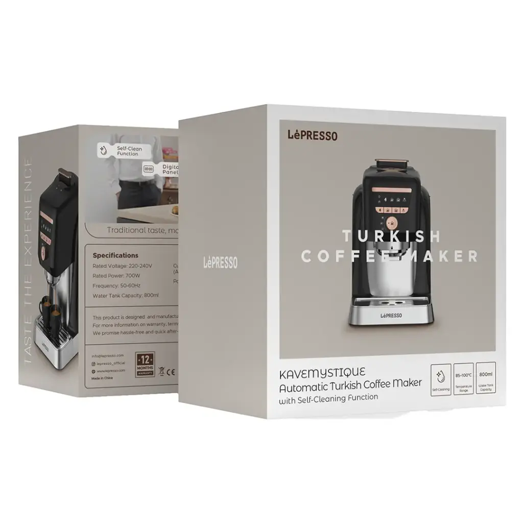 Lepresso Kavemystique Automatic Turkish Coffee Maker with Self-Cleaning Function - Black4.webp