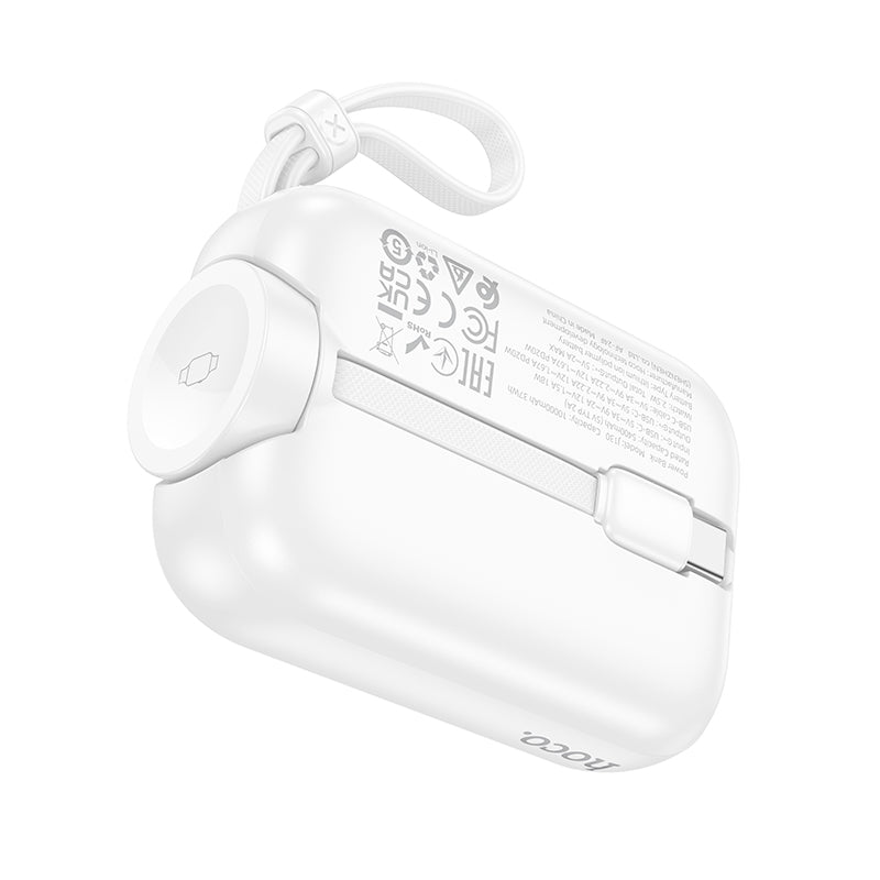 HOCO POWER BANK J130 FAST CHARGE 10000MAH PD TYPE-C 20W AND USB-A 18W QC WITH DIGITAL LED DISPLAY - Saif Al Najmi Kw