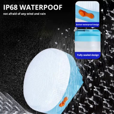 Solar Camping Lamp LED Emergency Lights - High Power Portable Lantern for Outdoor Tent Fishing Work 4800 Ma - Saif Al Najmi Kw