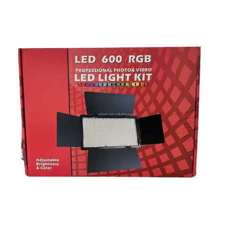LED 600 RGB Professional Photo & Video Kit Pro 600 Studio Light with Rechargeable Battery - Saif Al Najmi Kw