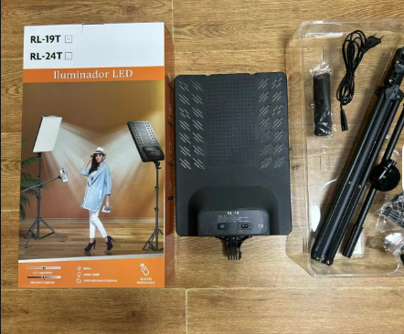 RL-19T Tripod Ring Light & RL-24T Portable Live Beauty Camera Light Set