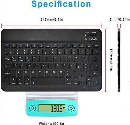 BH100 Bluetooth Keyboard – English/Arabic