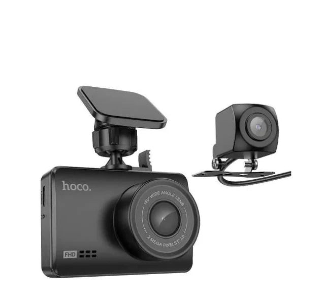 Hoco DV3 Dual Channel Driving Recorder with Display+Night Vision