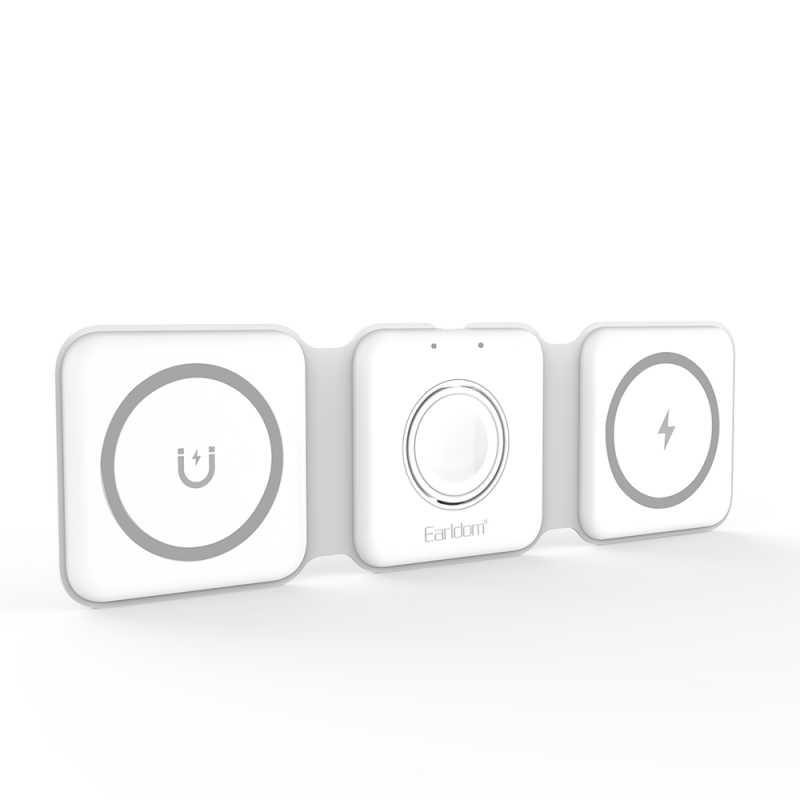 Earldom WC20 4-in-1 Magnetic Wireless Charger – Fast Charging Dock