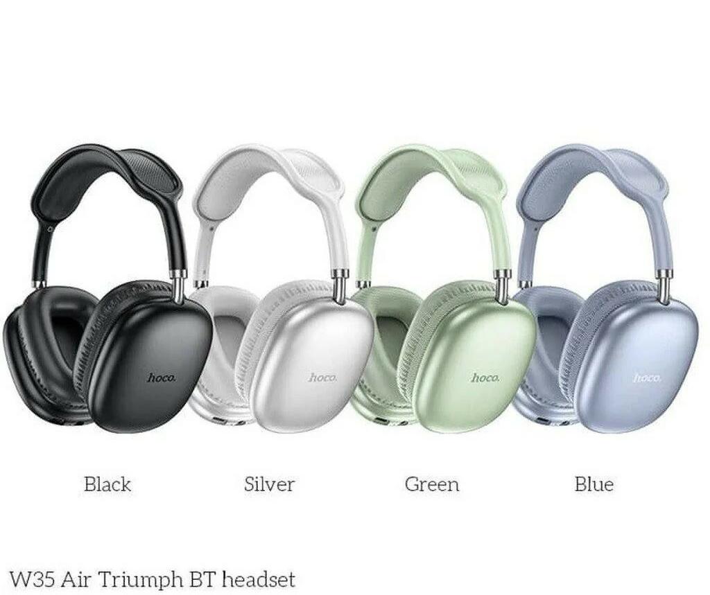 Hoco W35 Air Triumph BT headset - black - Saif Al Najmi Kw