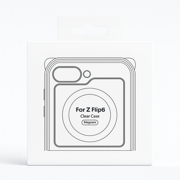 Clear Protective Case for Samsung Galaxy Z Flip6 – Slim Shockproof Transparent Cover